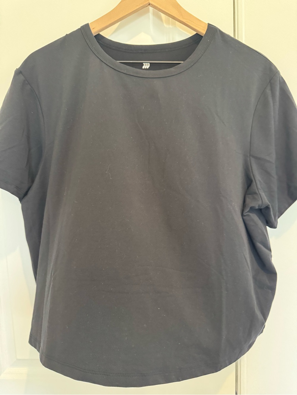all in motion Black Crew Neck Short Sleeve T-Shirt